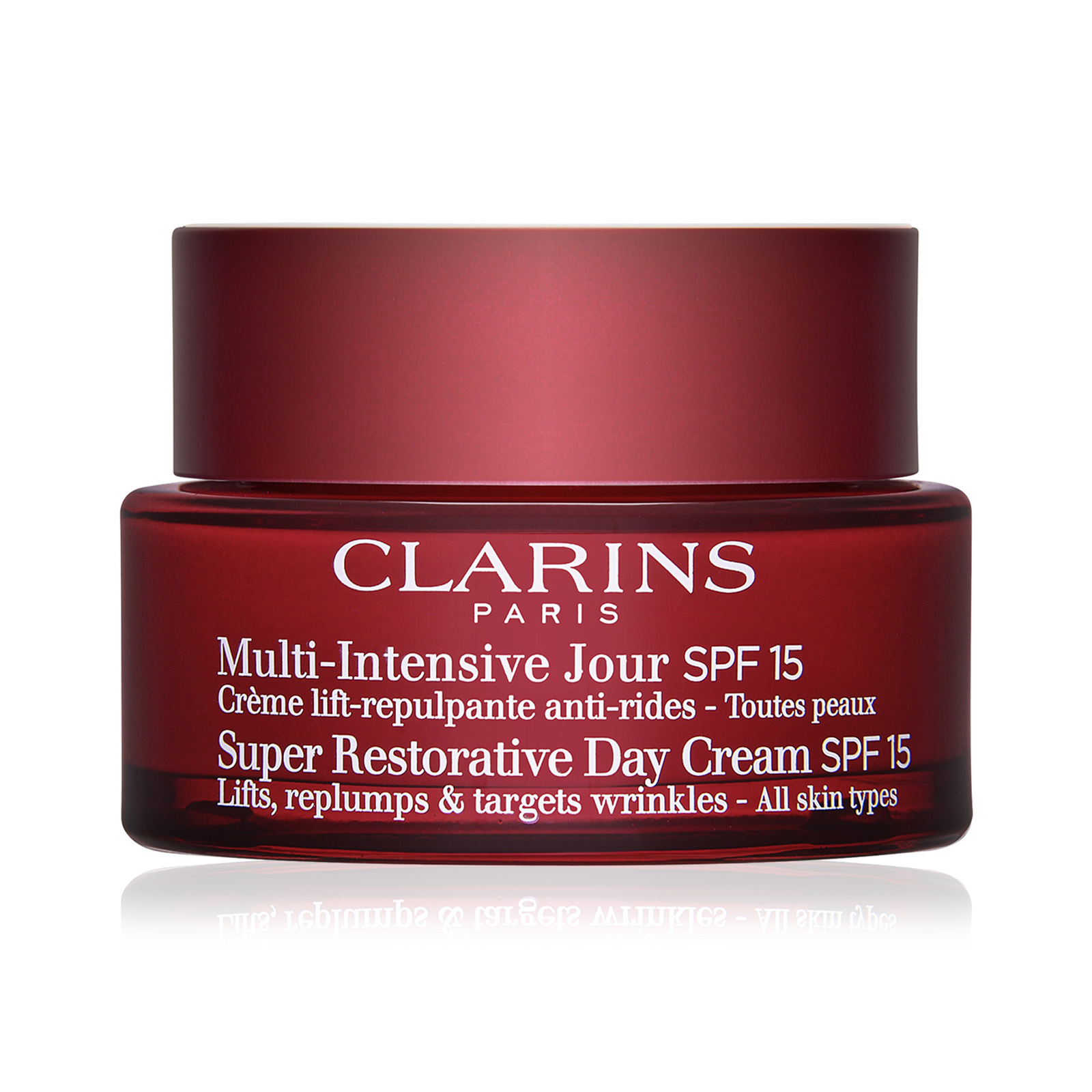 Clarins Super Restorative Day Cream SPF15 (All Skin Types)1.7 oz 50 ml AKB  Beauty