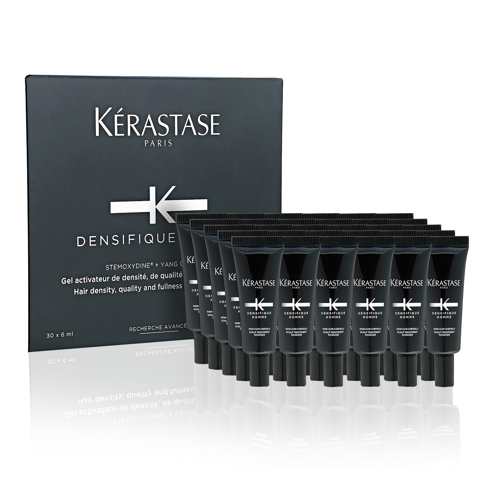 Kérastase Paris Densifique Homme Hair Density, Quality and Activator Program30 x 6 ml x 0.2 AKB