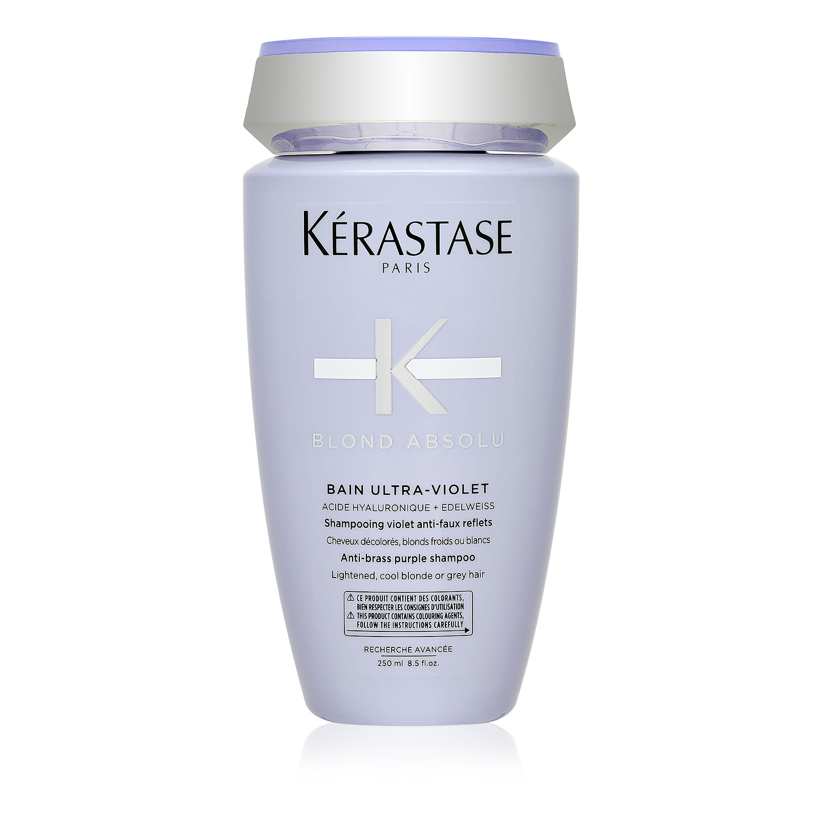 Kérastase Paris Absolu Ultra-Violet Anti-Brass Shampoo (Lightened, Cool Blonde Or Hair)250 ml 8.5 oz AKB Beauty