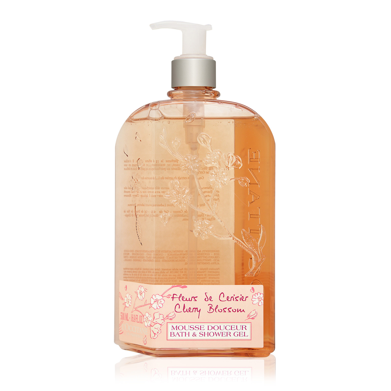 Fleurs De Cerisier Cherry Blossom Mousse Douceur Bath & Shower Gel