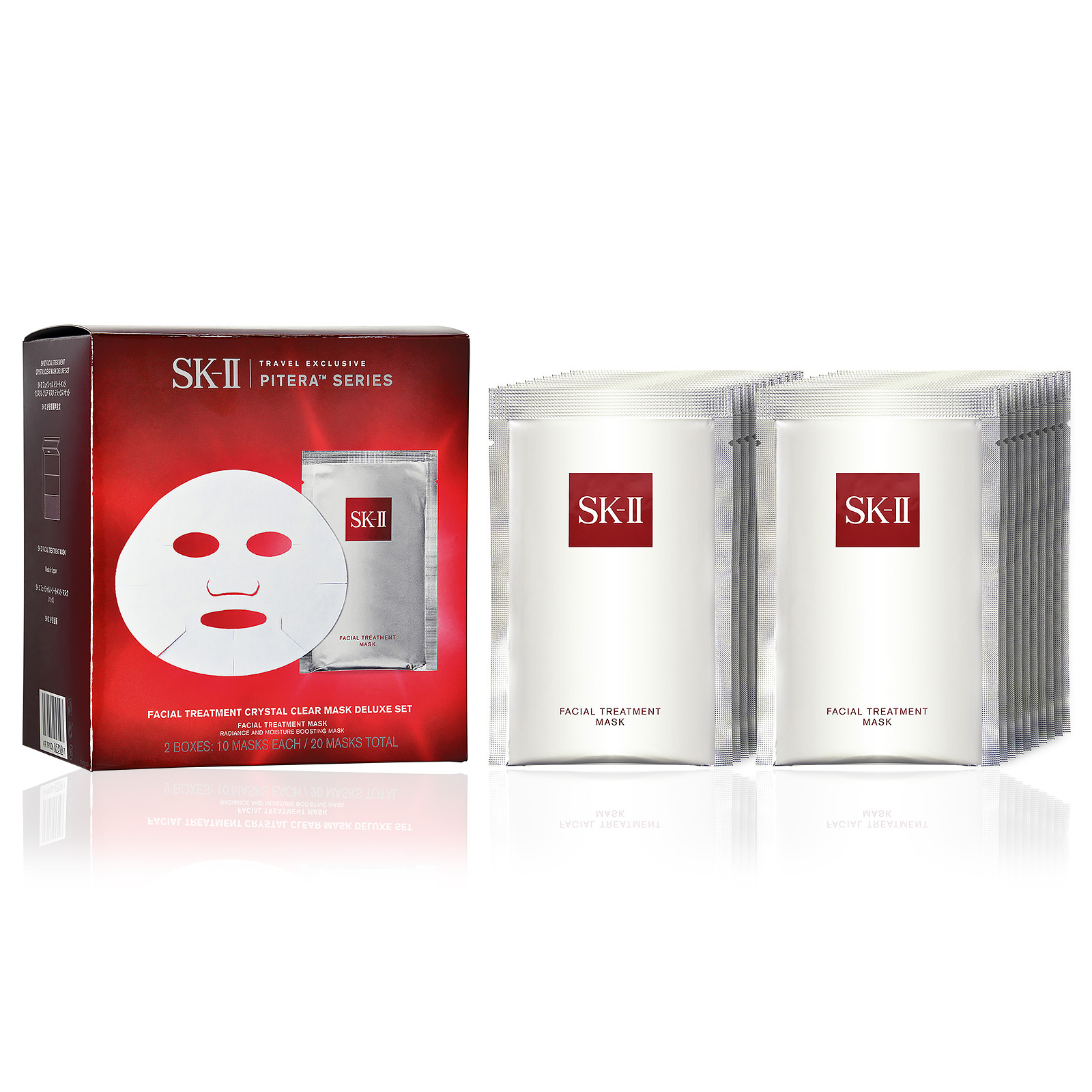 Facial Treatment Crystal Clear Mask Deluxe Set (Travel Exclusive)