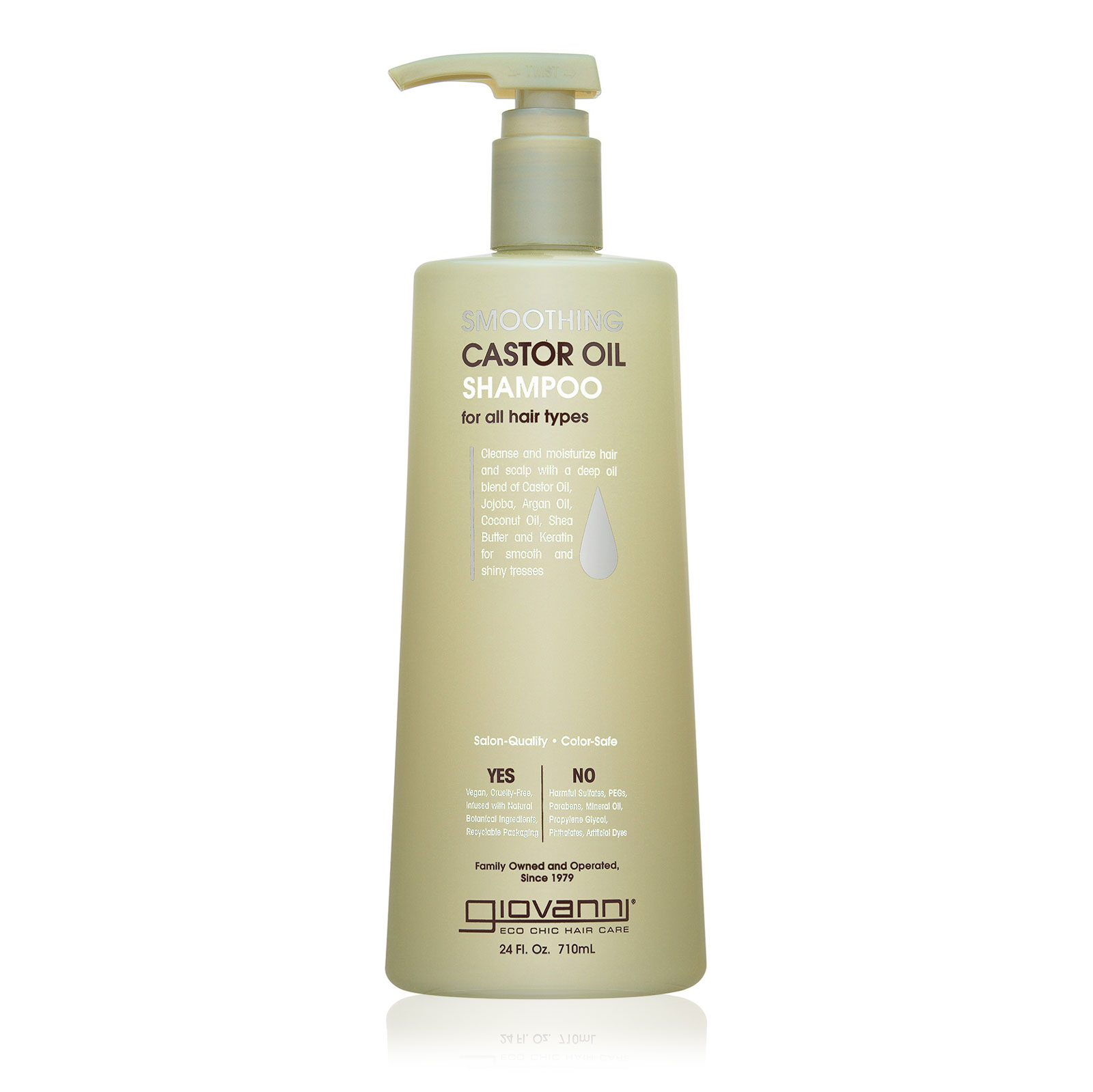 Smoothing Castor Oil Shampoo (For All Hair Types)